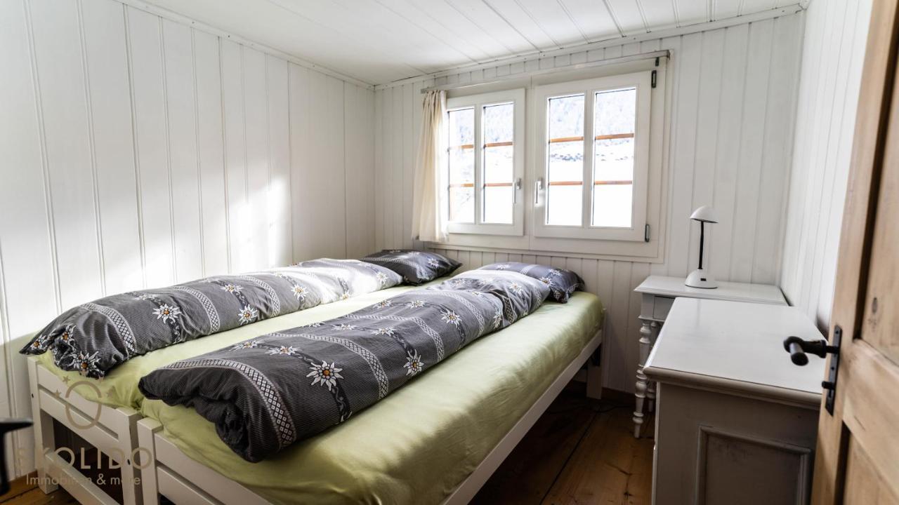Heimeliges Walliserhaus Fiesch Buitenkant foto